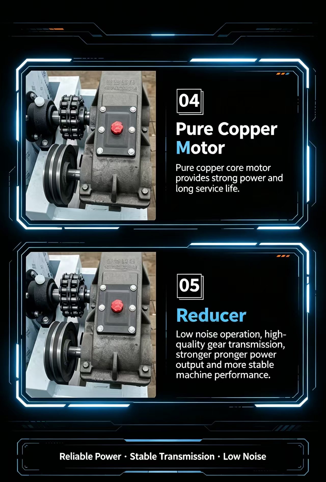 旗舰款食品级不锈钢和面机纯铜电机细节实拍